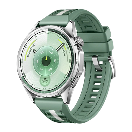 Huawei WATCH GT 6 46mm älykello, GPS (satelliitti), AMOLED, 1.47 tuumaa, vedenkestävä, vihreä