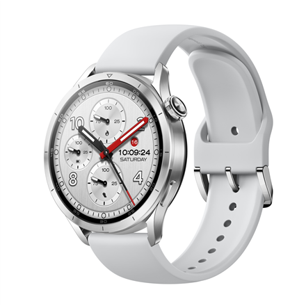 Xiaomi Watch S5 46mm BHR08ISGL – AMOLED-älykello, 1,48 tuuman näyttö, vedenkestävä, hopea