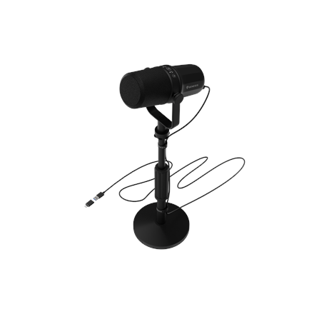 Genesis Radium 750D – USB-dynaaminen mikrofoni, musta