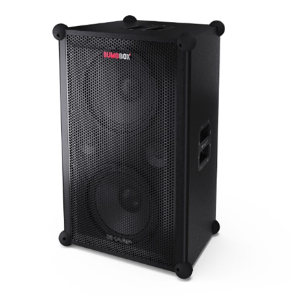Sharp SUMOBOX Pro CP-LS200 – kannettava 200 W vedenkestävä Bluetooth-kaiutin, musta