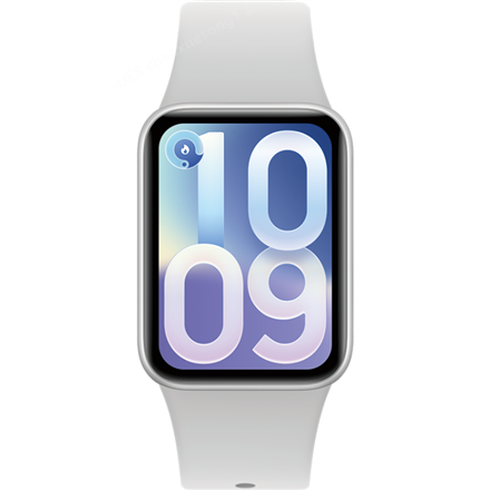Glacier Silver -värinen Xiaomi Smart Band 10 Pro -aktiivisuusranneke AMOLED-näytöllä, sykemittarilla, vedenkestävyydellä ja Bluetoothilla