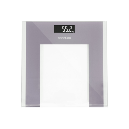 Cecotec Surface Precision Healthy – henkilövaaka, enintään 180 kg, harmaa/läpinäkyvä