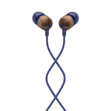 Marley Smile Jamaica EM-JE041-DNB – langalliset nappikuulokkeet mikrofonilla, deniminsiniset