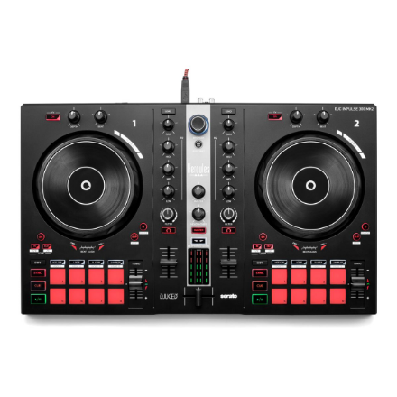 Hercules DJControl Inpulse 300 MK2 – USB-DJ-ohjain kaiuttimilla