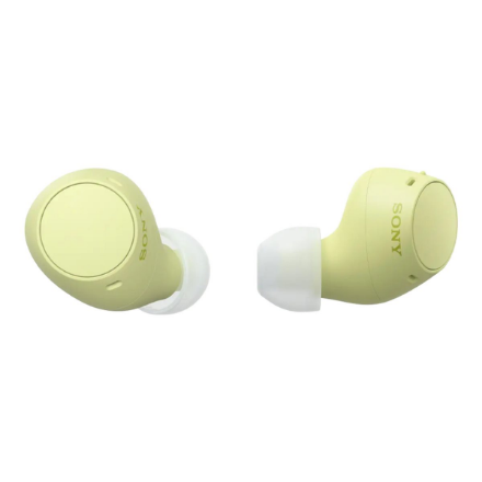 Sony WF-C510 – langattomat nappikuulokkeet, keltaiset