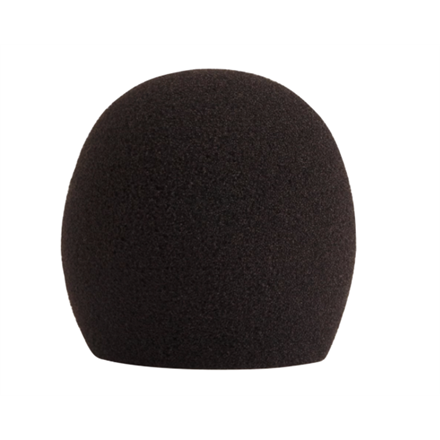 Shure A58WS-BLK – musta tuulisuoja Shuren pallomikrofoneille