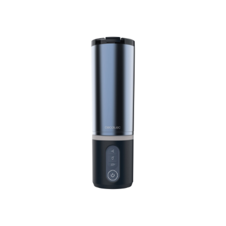 Cecotec Power Titanium Shake2Go – 180 W kannettava tehosekoitin 0,6 l:n BPA-vapaalla kannulla, tumma teräs