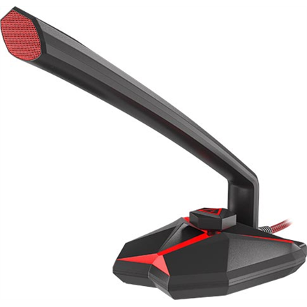 Genesis Radium 200 – USB 2.0 -pelimikrofoni, musta/punainen