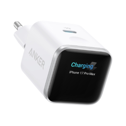 Anker Nano laturi 45W, älynäyttö, valkoinen