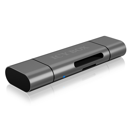 Raidsonic ulkoinen korttilukija monitoimisella USB-liittimellä, ulkoinen, Micro SDHC, Micro SDXC, microSD 3.0 UHS-I, SD, SDHC, SDXC, SD 2.0 UHS-I, MMC, ulkoinen