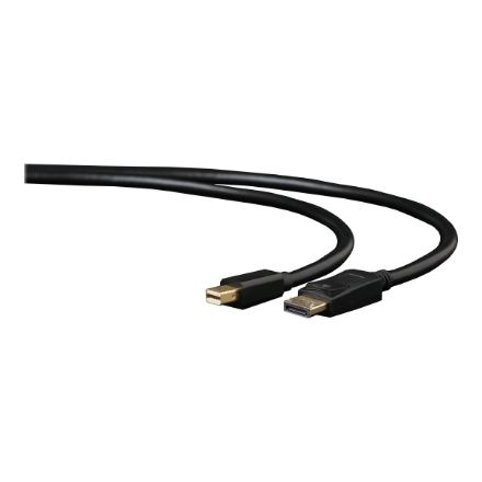 Cablexpert CCP-mDP2-6 – Mini DisplayPort–DisplayPort-kaapeli, 1.8 m, musta