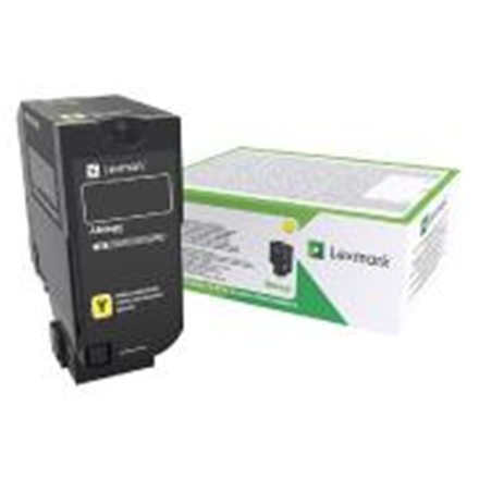 Lexmark 84C2HYE – Corporate-ohjelman värikasetti, 25K, keltainen, malleille CX725