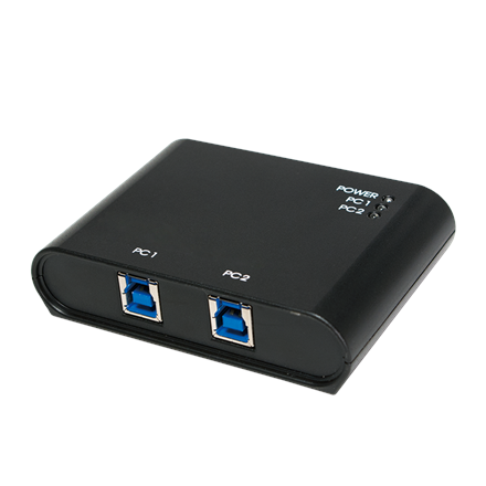 LogiLink UA0216 – 2-porttinen USB 3.0 -oheislaitekytkin