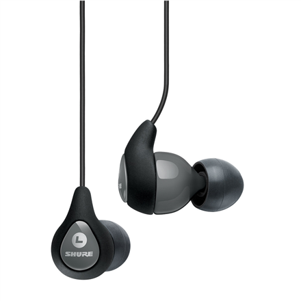 Shure SE112-GR-EFS – wired in-ear earphones, gray