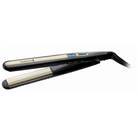 Remington Sleek & Curl S6500 – keraaminen hiusten suoristus- ja kiharrusrauta, enintään 230 °C, musta