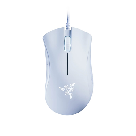 Razer DeathAdder Essential – gaming mouse, wired ergonomic model, white