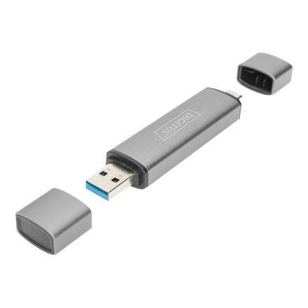 DIGITUS DA-70886 – USB 3.0- ja USB-C-kortinlukija