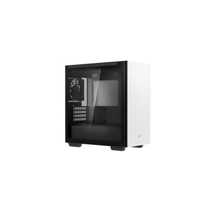 DeepCool MACUBE 110 WH – Micro-ATX-kotelo, enintään 170 mm:n PS2-virtalähteille, valkoinen