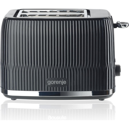 Gorenje T850DPB – 2-paikkainen muovirunkoinen leivänpaahdin, musta