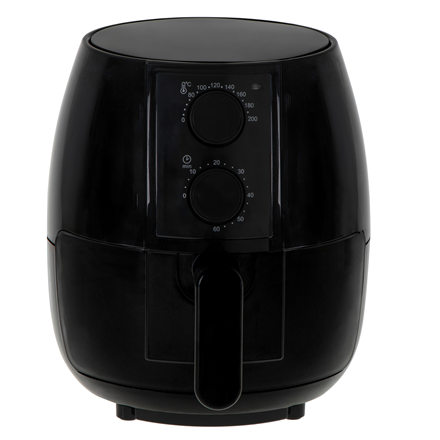Adler AD 6312 – 1600 W kiertoilmatoiminen airfryer-uuni, 2,5 l, musta