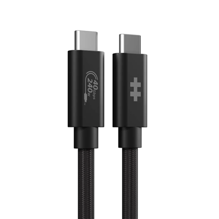 Hyper HyperDrive Next HD6500BKGL – 1.2 m:n tehokas USB4 Type-C -kaapeli