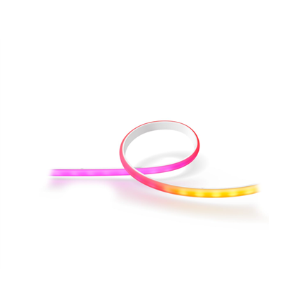 Philips Hue Lightstrip Extension Hue Gradient Lightstrip 1m Extension White and colored light