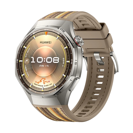 Huawei WATCH GT 6 Pro 46mm Smart watch GPS (satellite) AMOLED 1.47 inches vedenkestävä ruskea