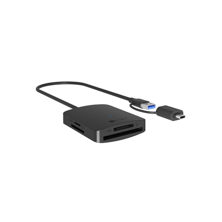 ICY BOX IB-CR302-CU3 – USB-A- ja USB-C-kortinlukija, 4-in-1