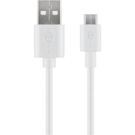 Goobay 43837 – lataus- ja datakaapeli, USB-A–Micro-USB, USB 2.0