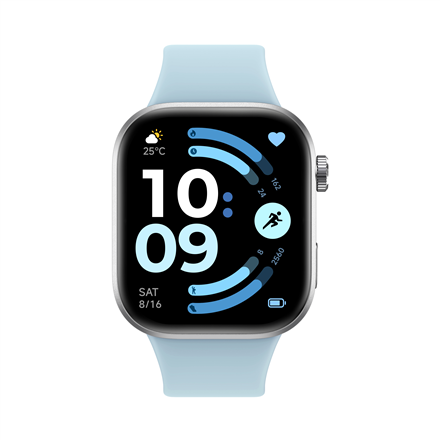 Xiaomi Redmi Watch 6 BHR08CWGL – AMOLED-älykello, GPS, 2,07 tuuman näyttö, vedenkestävä, vaaleansininen