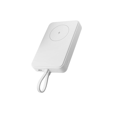 Xiaomi 33W Magnetic 10000 BHR9822GL – 10 000 mAh:n magneettinen varavirtalähde sisäänrakennetulla USB-C-kaapelilla, 33 W, valkoinen