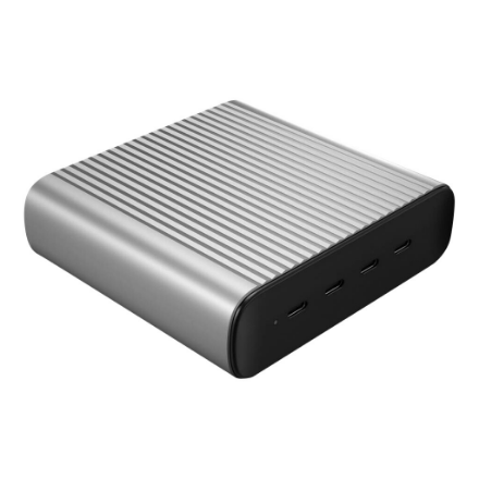 Hyper HyperJuice HJGAN245-EU – 245 W:n GaN-laturi, 4 USB-C PD -porttia ja EU/UK-kaapeli