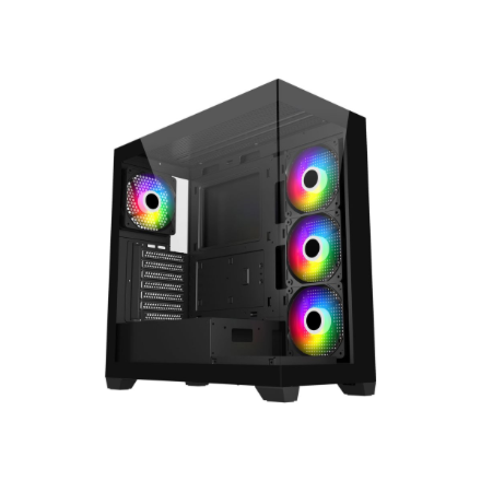 FSP kotelo M340-BA Mid Tower, musta