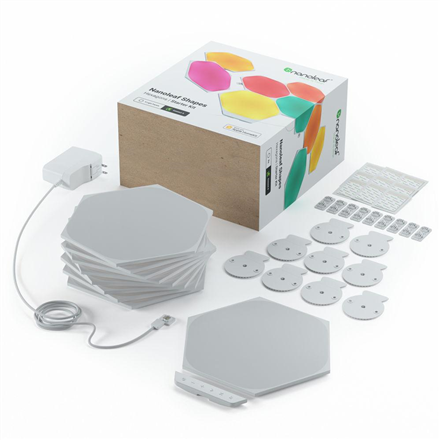 Nanoleaf Shapes Hexagons aloituspakkaus (9 paneelia) 16M+