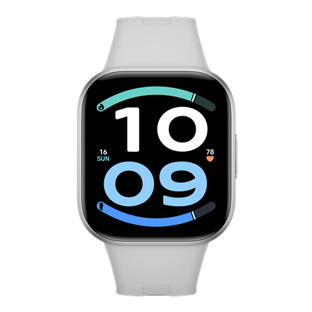 Xiaomi REDMI Watch 6 Active älykello, AMOLED 1.85 tuumaa, vedenkestävä, himmeä hopea