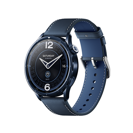 Xiaomi Watch S5 46mm BHR08ITGL – AMOLED-älykello, 1,48 tuuman näyttö, vedenkestävä, sininen