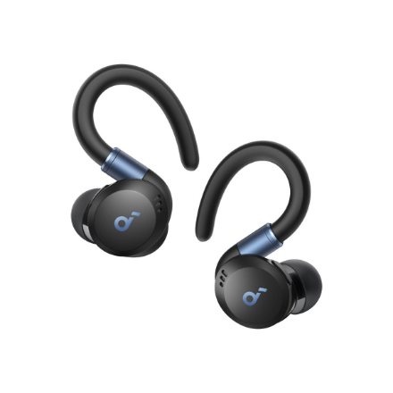Anker Soundcore Sport X20 A3968G11 – langattomat korvasangalliset urheilunappikuulokkeet mikrofonilla, mustat
