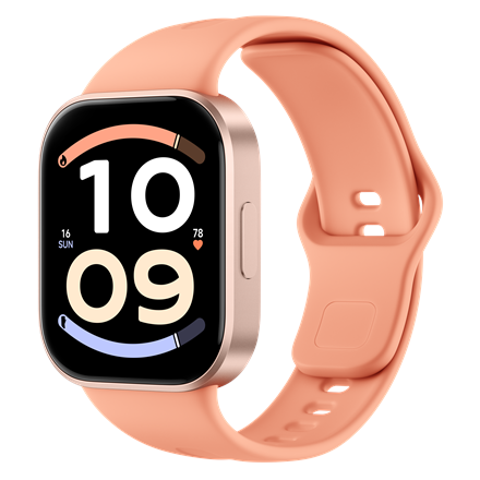 Xiaomi Watch 6 Active älykello, AMOLED 1.85", vedenkestävä, auringonlaskun oranssi