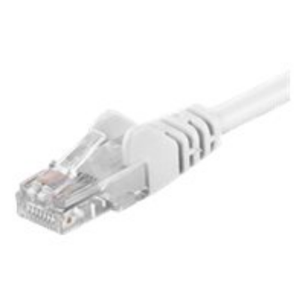 Goobay 68633 – verkkokaapeli, CAT 6, U/UTP, PVC, 1 m, valkoinen