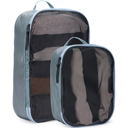 Thule Packing Cube Set 3205578 – pakkauskuutiosarja, 1 keskikokoinen ja 1 pieni, väri: sinertävänharmaa