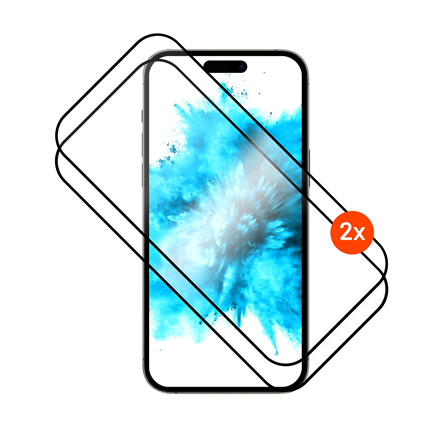 FIXED Full Cover FIXGFADA-1702-BK – karkaistusta lasista näytönsuoja – Samsung Galaxy A37 5G, koko näytön peittävä 2.5D, musta