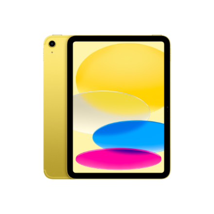 Apple iPad Wi-Fi + Cellular 11 " Yellow IPS, Liquid Retina 2360 x 1640 pixels Apple A16 256 GB 3G 4G 5G Wi-Fi Front camera 12 MP Rear camera 12 MP Bluetooth 5.3 iPadOS USB-C charging cable
