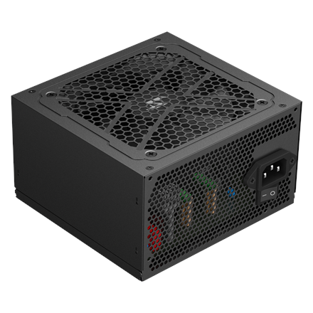 GameMax MAX P650B – virtalähde, 650 W, ATX, 80 PLUS Bronze, ei-modulaarinen, musta