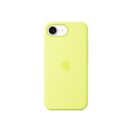 Apple MGYW4ZM/A – silikoninen kotelo mallille iPhone 16e, neonkeltainen