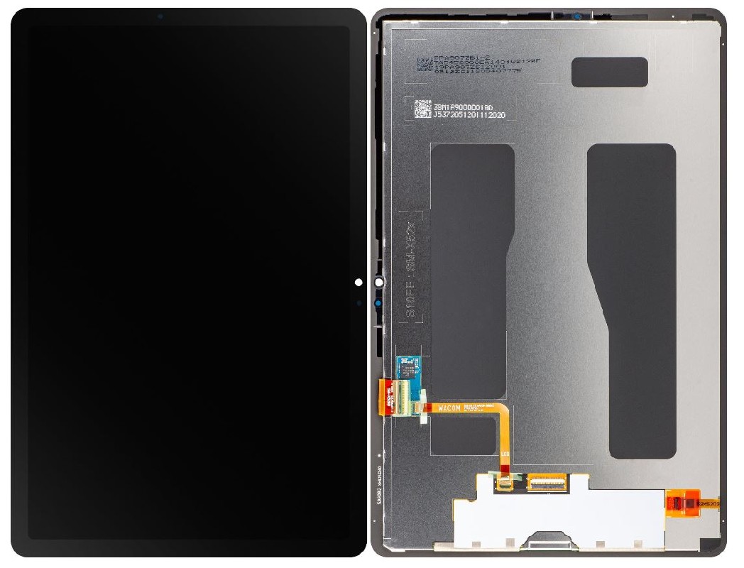 Alkuperäinen Samsung X520 / X526 / Galaxy Tab S10 FE 10,9 (2025) LCD-näyttö- ja kosketuspaneelimoduuli, musta (huoltopakkaus)