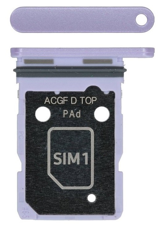 SIM card holder Samsung A376 A37 5G Lavender original (service pack)