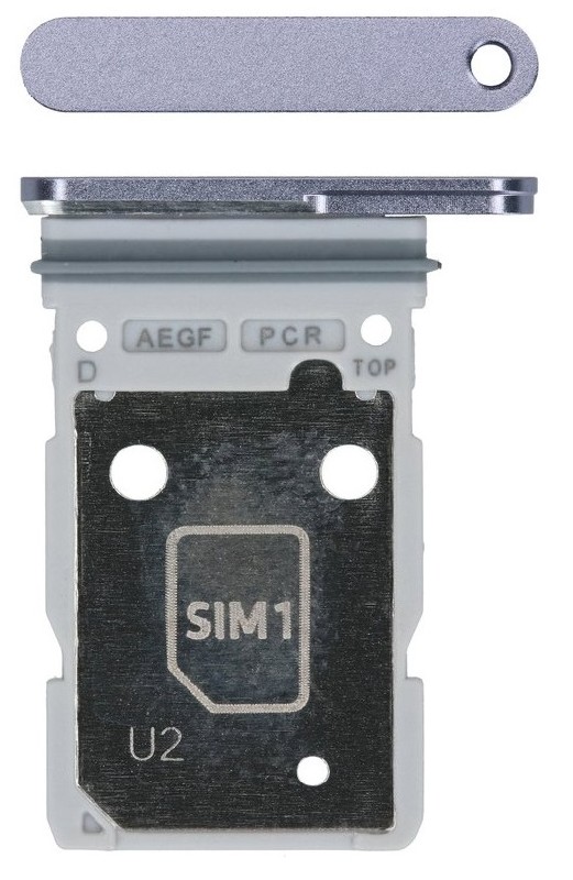 SIM card holder Samsung A576 A57 5G Lilac original (service pack)