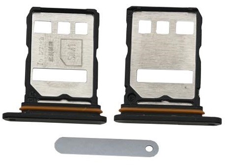 SIM card holder Honor Magic8 Lite Black original (service pack)