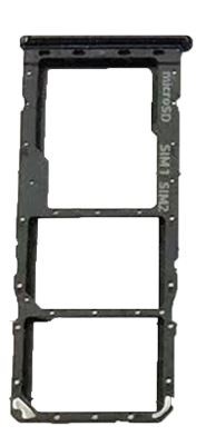 SIM-korttipaikka Samsung A505 A50 2019 Prism Crush Black, alkuperäinen (käytetty, laatu A)