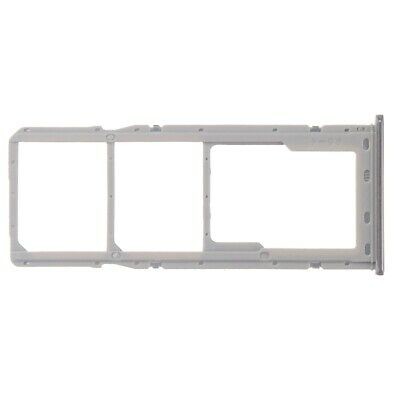 SIM-korttipaikka Samsung A705 A70 2019 Prism Crush White, alkuperäinen (käytetty, luokka A)